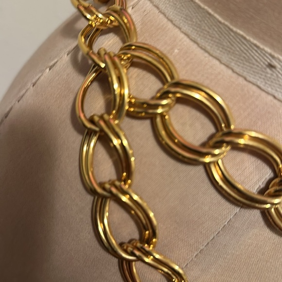 St. John Gold metal chain belt - Picture 4 of 10